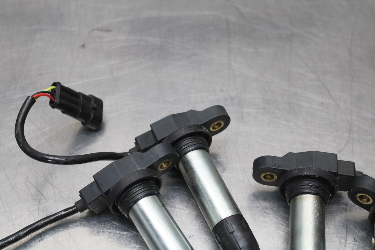 15 APRILIA RSV4 FACTORY APRC ABS IGNITION COILS COIL SPARK PLUG CAPS BB901