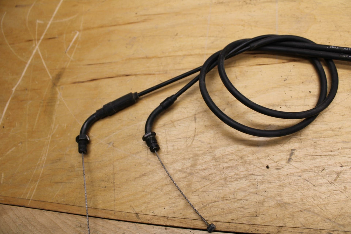 13-15 HONDA CBR500R THROTTLE CABLES LINES 17910-MGZ-J01 17920-MGZ-J01 BB315