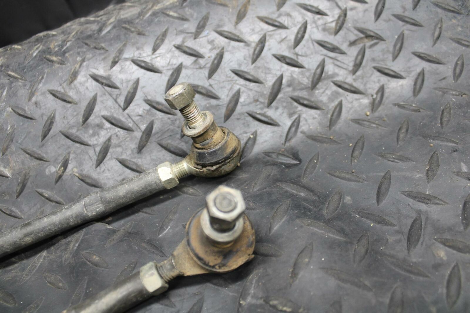 85-86 SUZUKI QUADRACER 250 STEERING TIE RODS ROD SET PAIR BB210