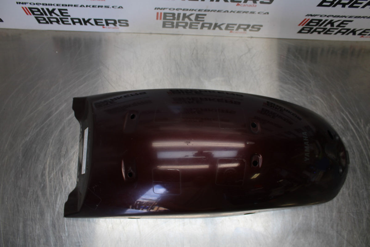 09 YAMAHA V STAR 950 REAR BACK WHEEL FENDER MUD GUARD BB172