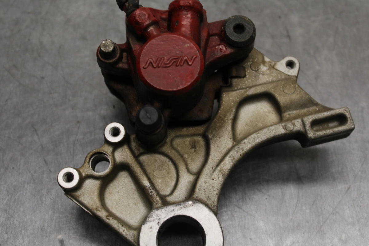 12-16 HONDA CBR1000RR REAR BACK BRAKE CALIPER W MOUNT BRACKET BB114