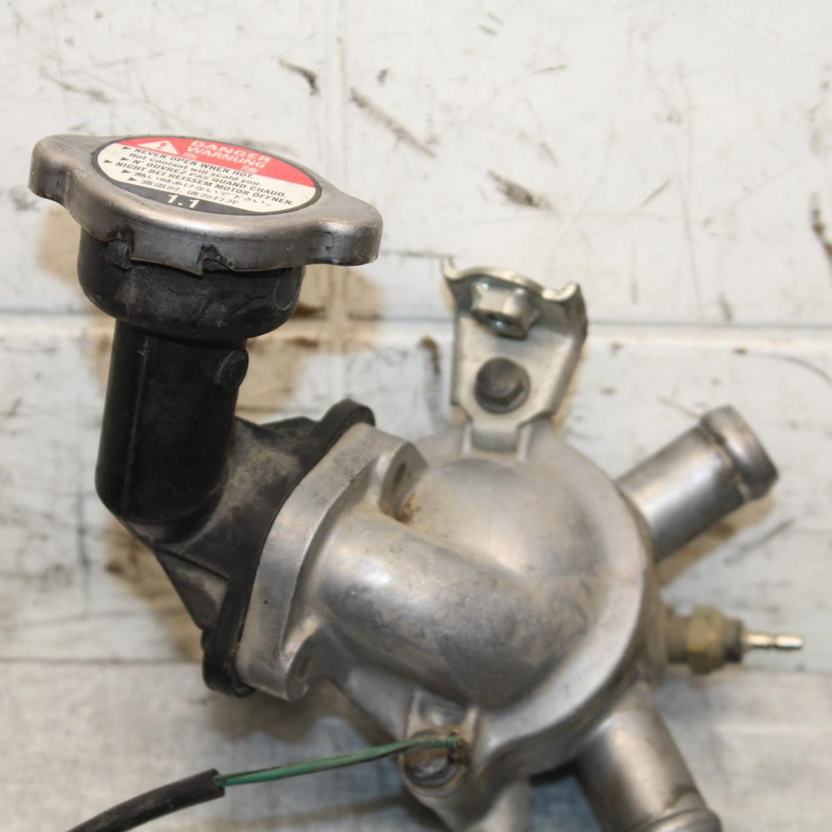 2007 Honda Shadow Spirit 1100 VT1100C THERMOSTAT HOUSING WITH THERMOSTAT BB561