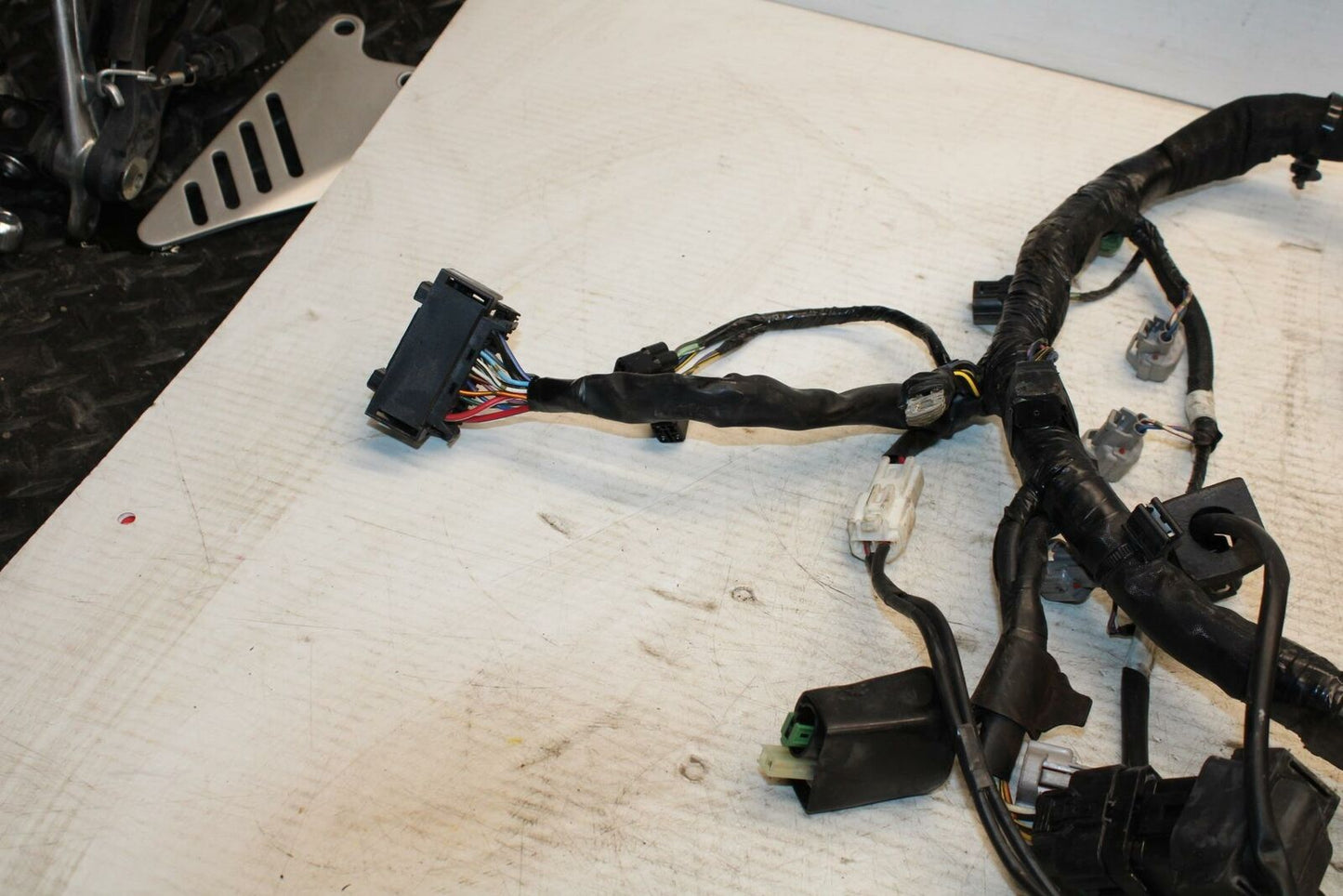 13-18 KAWASAKI NINJA ZX6R MAIN ENGINE WIRING HARNESS MOTOR WIRE LOOM BB304