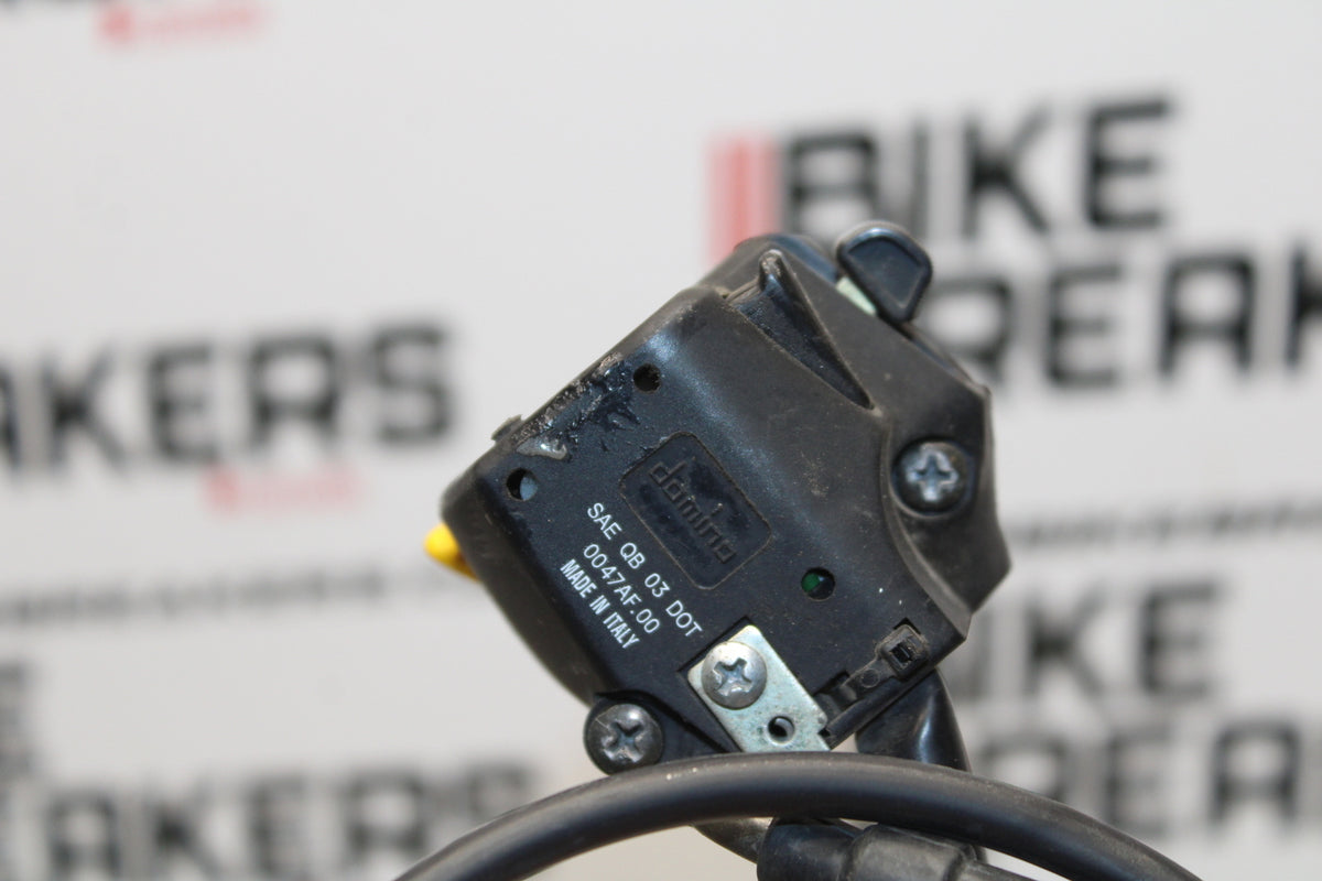 08 MOTO GUZZI BREVA 750 LEFT CLIP ON HANDLE HORN SIGNALS SWITCH SWITCHES BB154