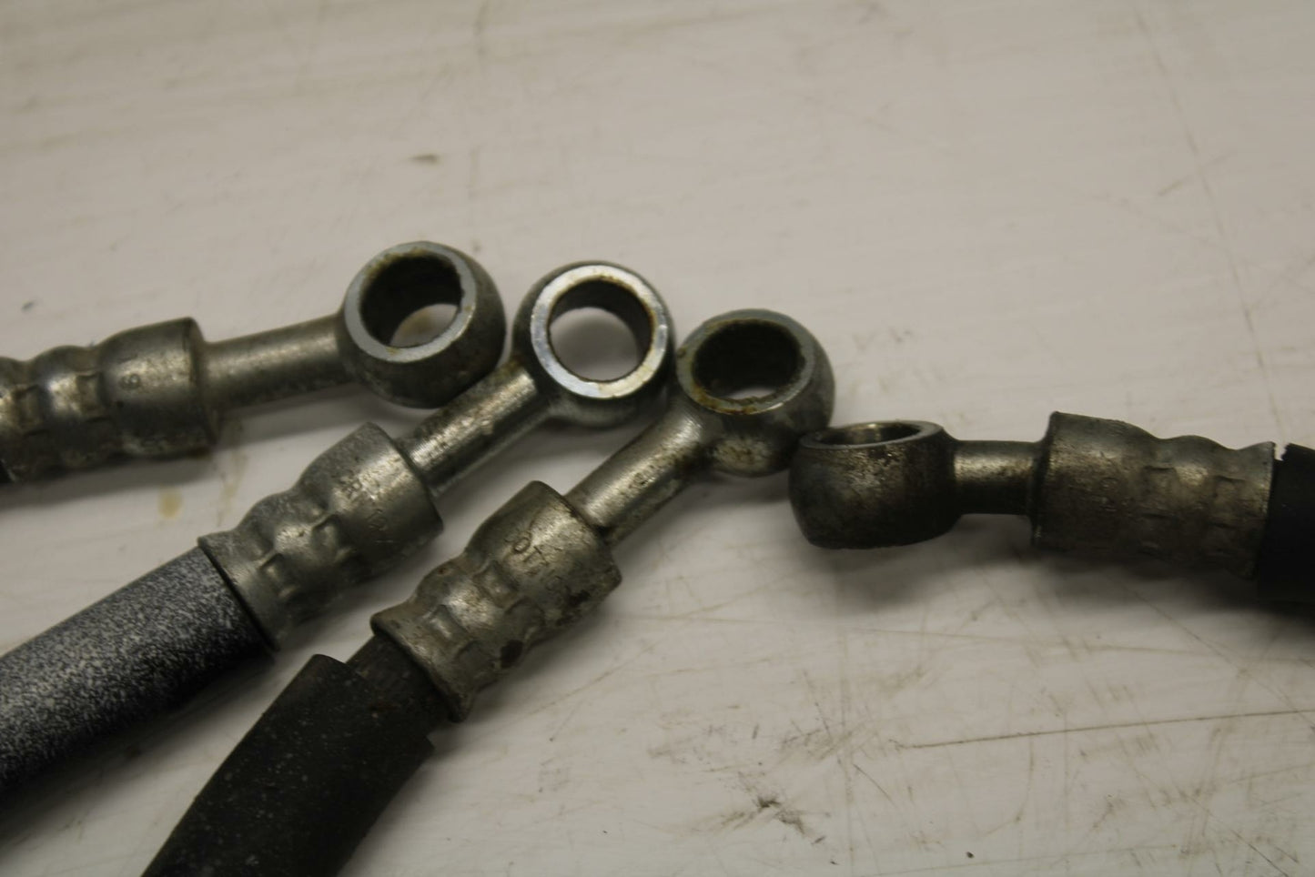 93-96 SUZUKI GSXR750W BRAKE CALIPER HOSES LINES SPLITTER BB266