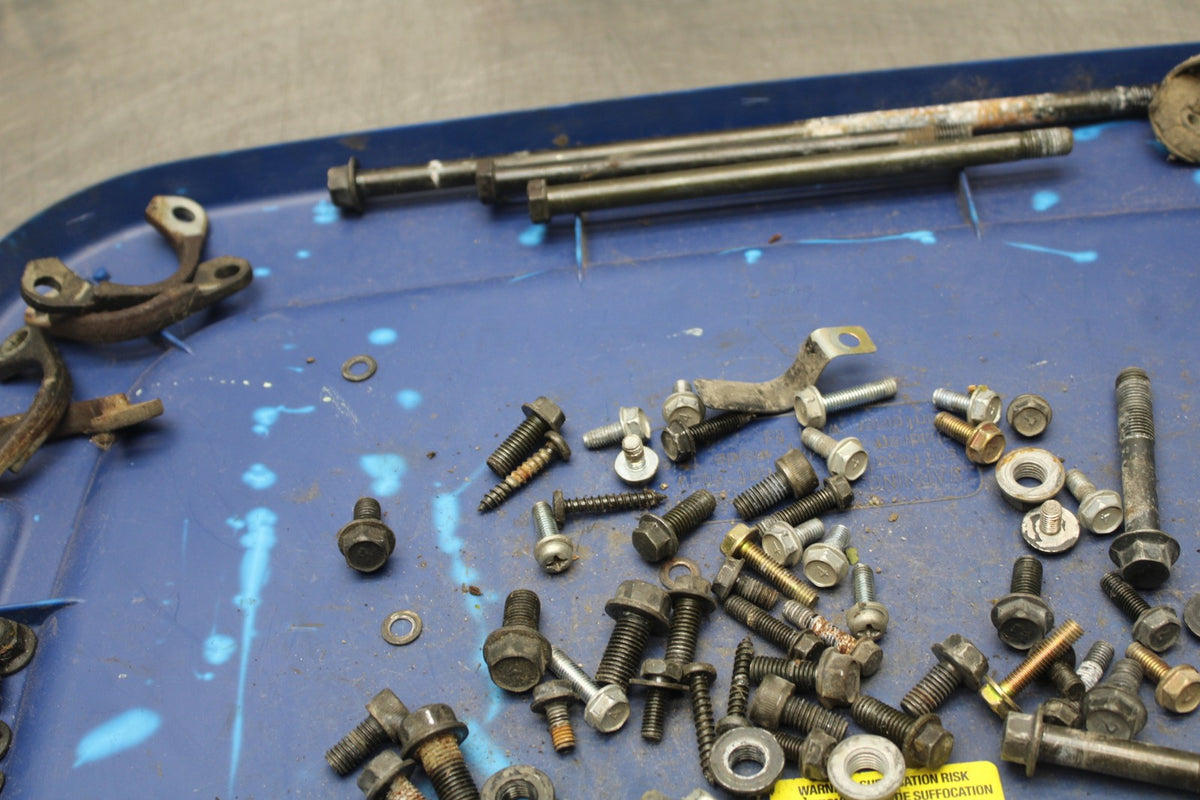 96 KAWASAKI NINJA 500 EX500A MOUNTING BOLTS HARDWARE MOTOR SCREWS BB768