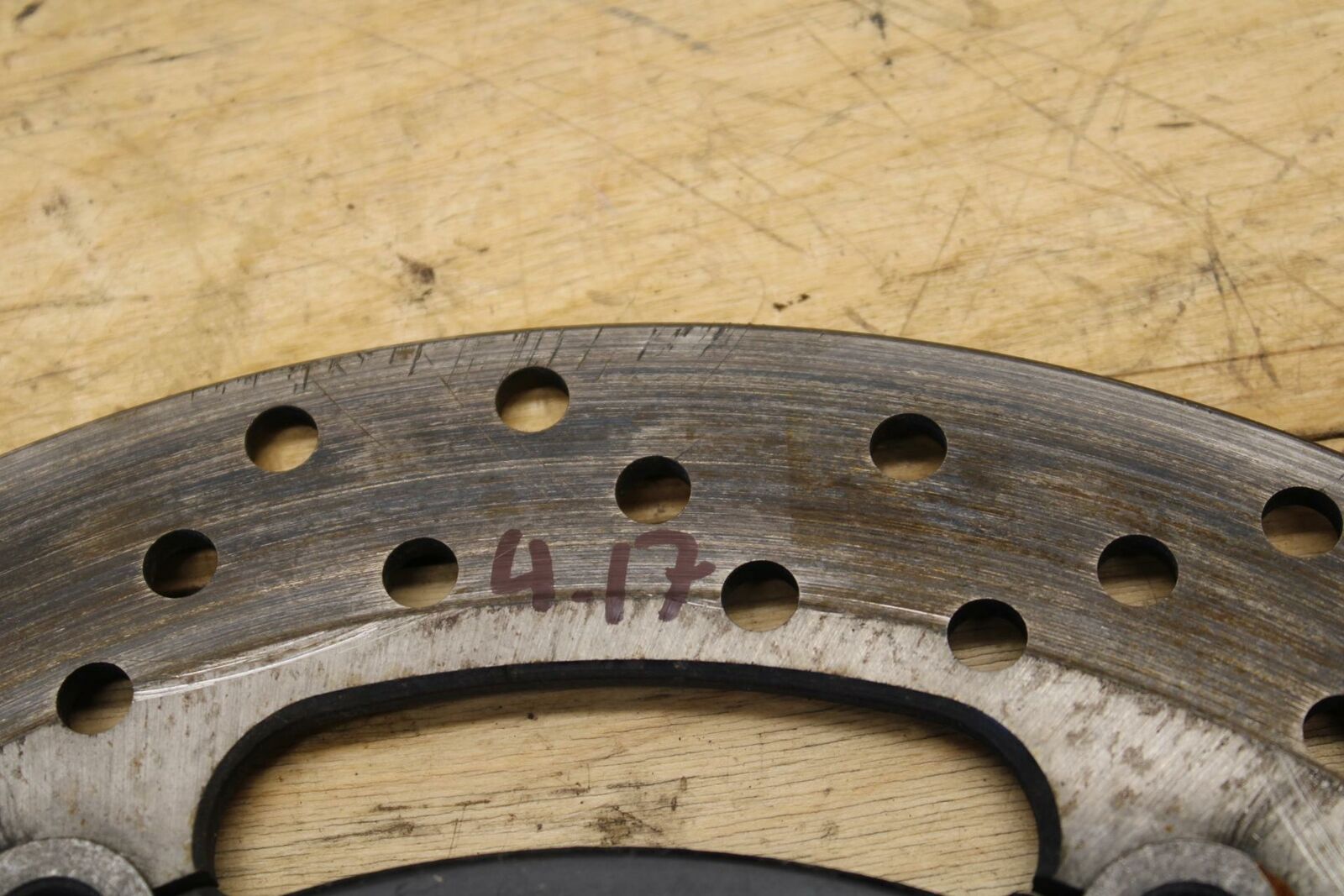07-08 SUZUKI SV650 FRONT LEFT RIGHT BRAKE ROTORS DISCS BB316