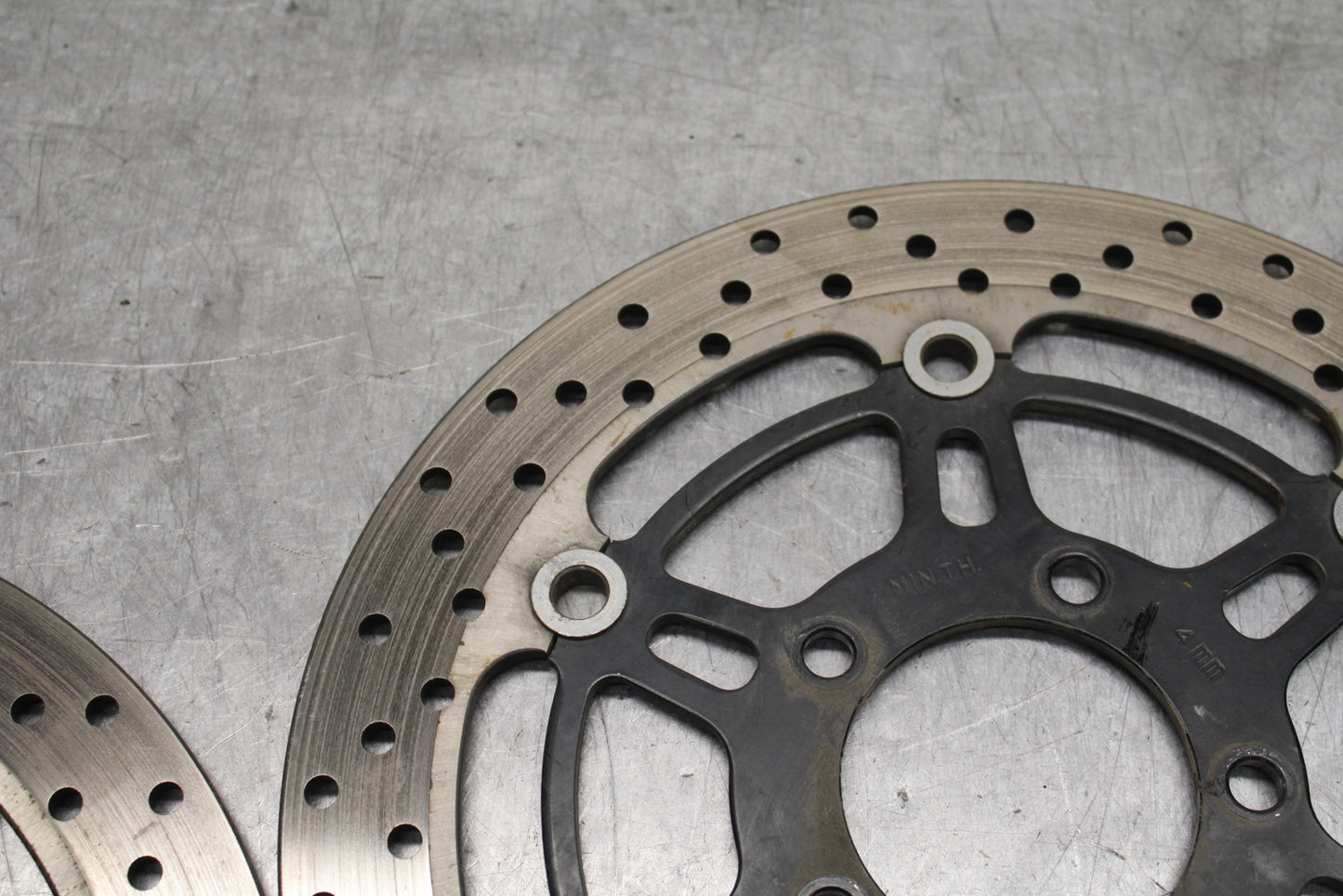03 SUZUKI SV650S FRONT LEFT RIGHT BRAKE ROTORS DISCS BB130