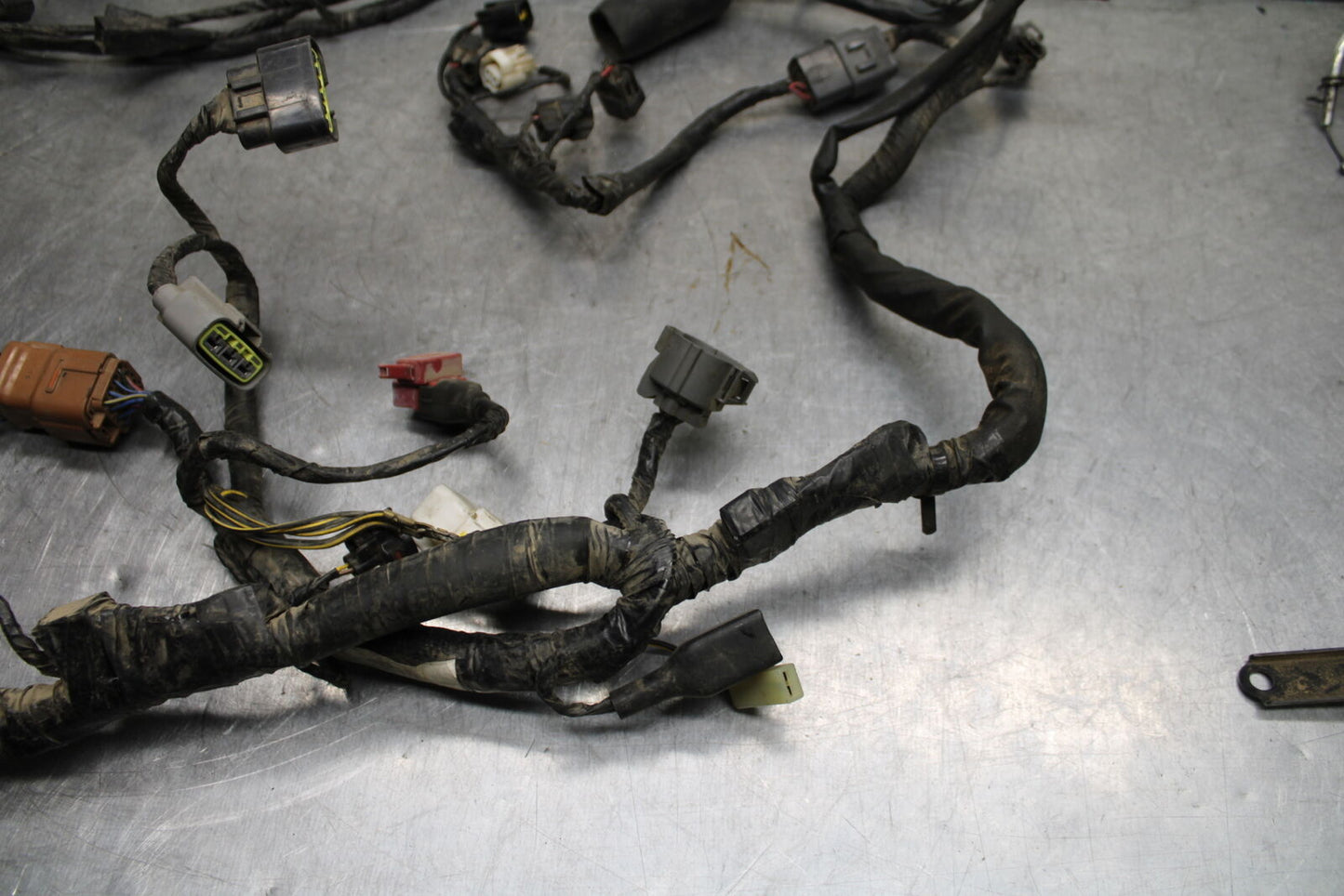 06-07 KAWASAKI NINJA ZX10R MAIN ENGINE WIRING HARNESS MOTOR WIRE LOOM BB115