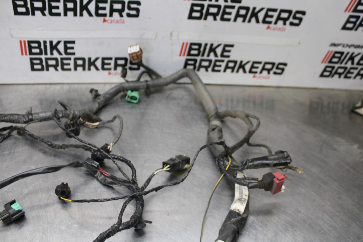08-09 KAWASAKI NINJA ZX14R MAIN ENGINE WIRING HARNESS MOTOR WIRE LOOM BB932