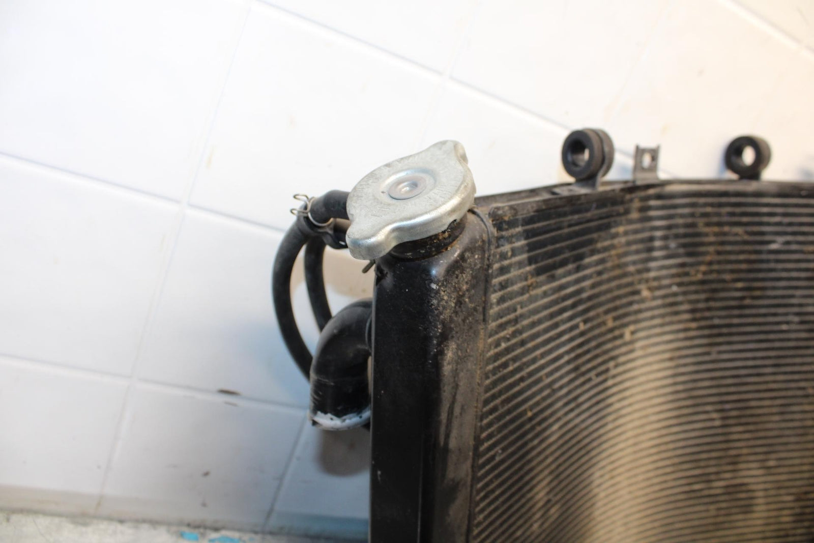 06-07 KAWASAKI NINJA ZX14R ENGINE RADIATOR MOTOR COOLER COOLING RADIATER BB433