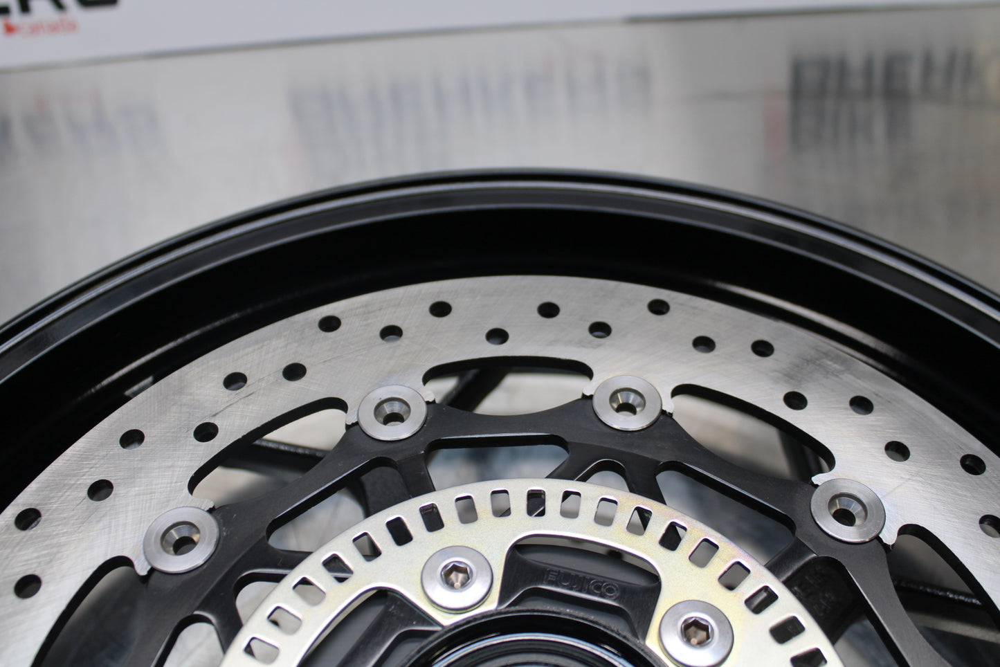 23-24 KAWASAKI NINJA ZX14R NEW!! FRONT WHEEL FRONT RIM & ROTORS BB141