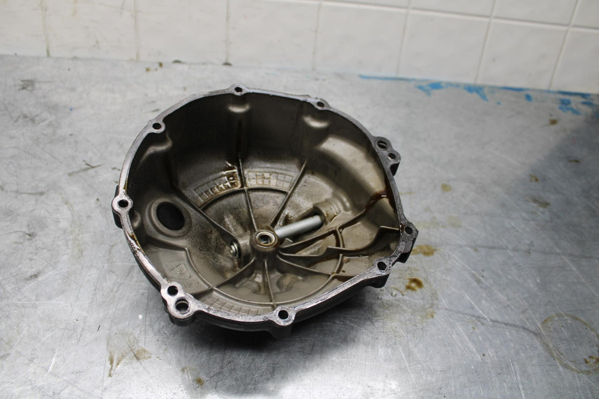08-16 YAMAHA YZF R6 CLUTCH SIDE ENGINE MOTOR COVER BB443