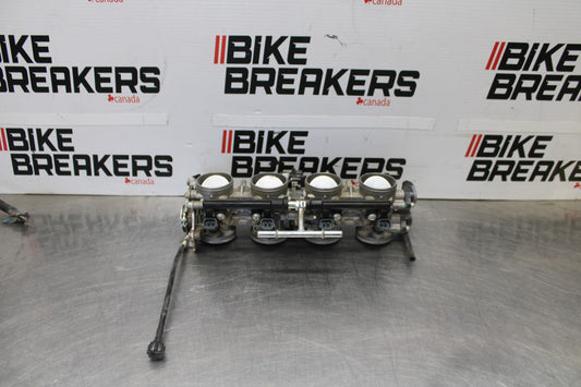 08 KAWASAKI ZX6R MAIN FUEL INJECTORS / THROTTLE BODIES BB896