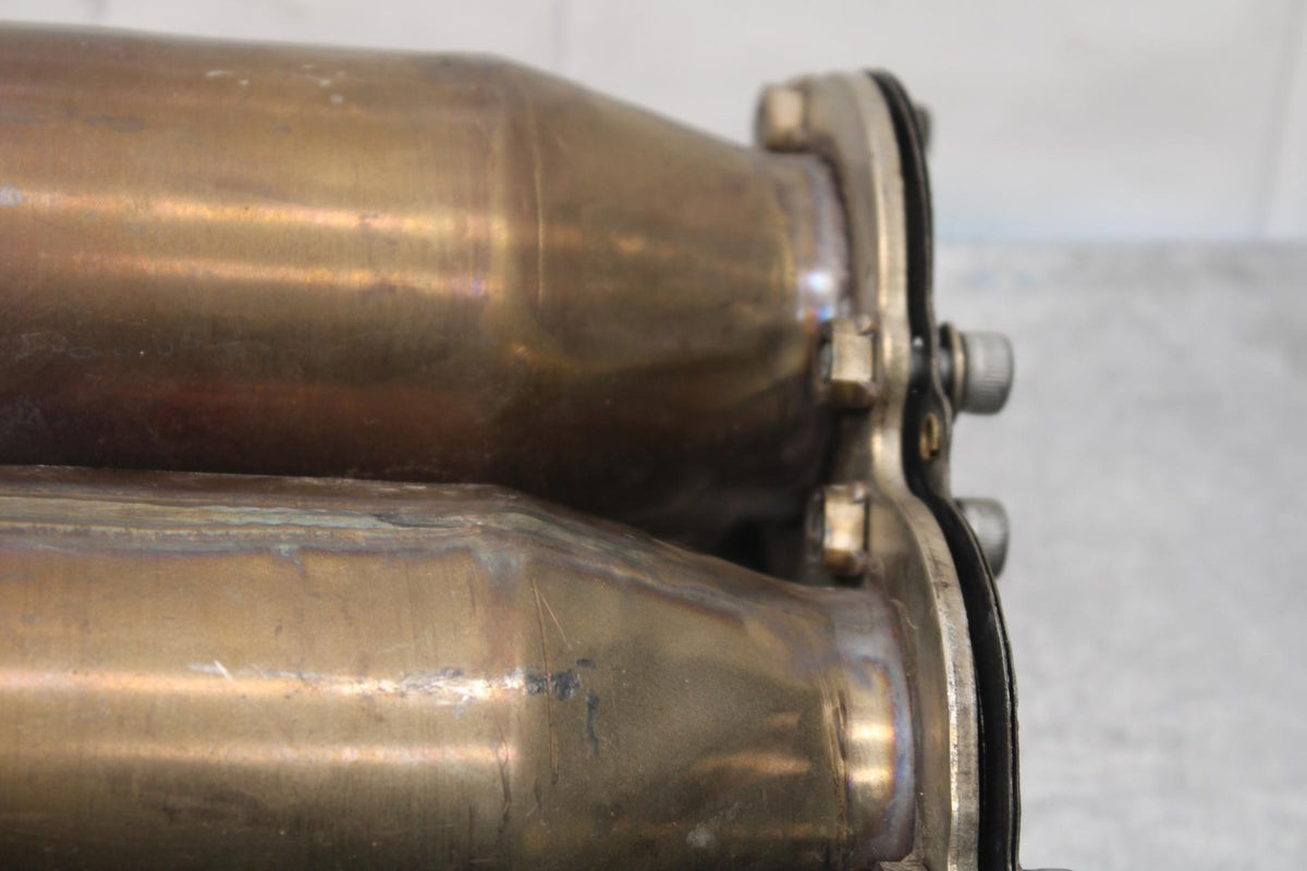 2008 Ducati 1098 EXHAUST MIDPIPE MID MIDDLE PIPE COLLECTOR BB581