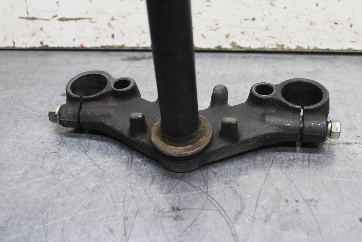 74-84 KAWASAKI KZ400 FRONT FORKS CLAMP LOWER TRIPLE TREE STEM BB107