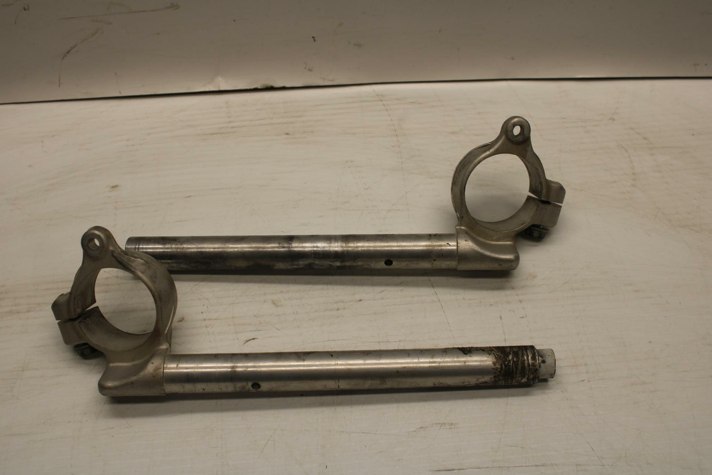 93-96 SUZUKI GSXR750W LEFT RIGHT CLIP ON ONS HANDLEBARS PAIR SET BB266