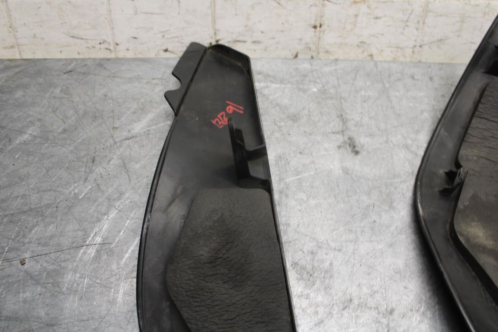 2007 Kawasaki Ninja ZX6R ZX600P RIGHT LEFT GAS FUEL TANK PANELS COVERS  BB47