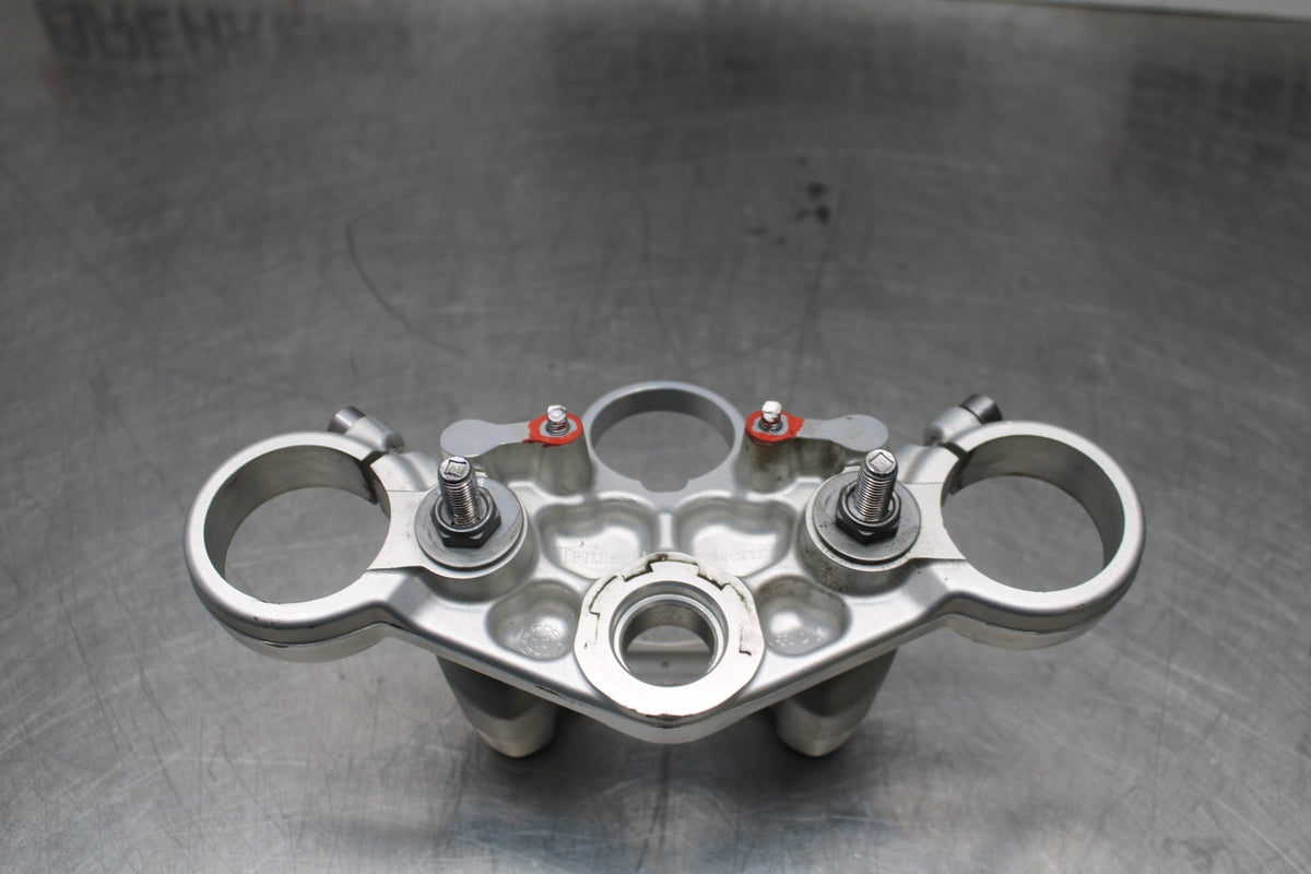 14 TRIUMPH STREET TRIPLE ABS FORKS UPPER TRIPLE TREE CLAMP BB808