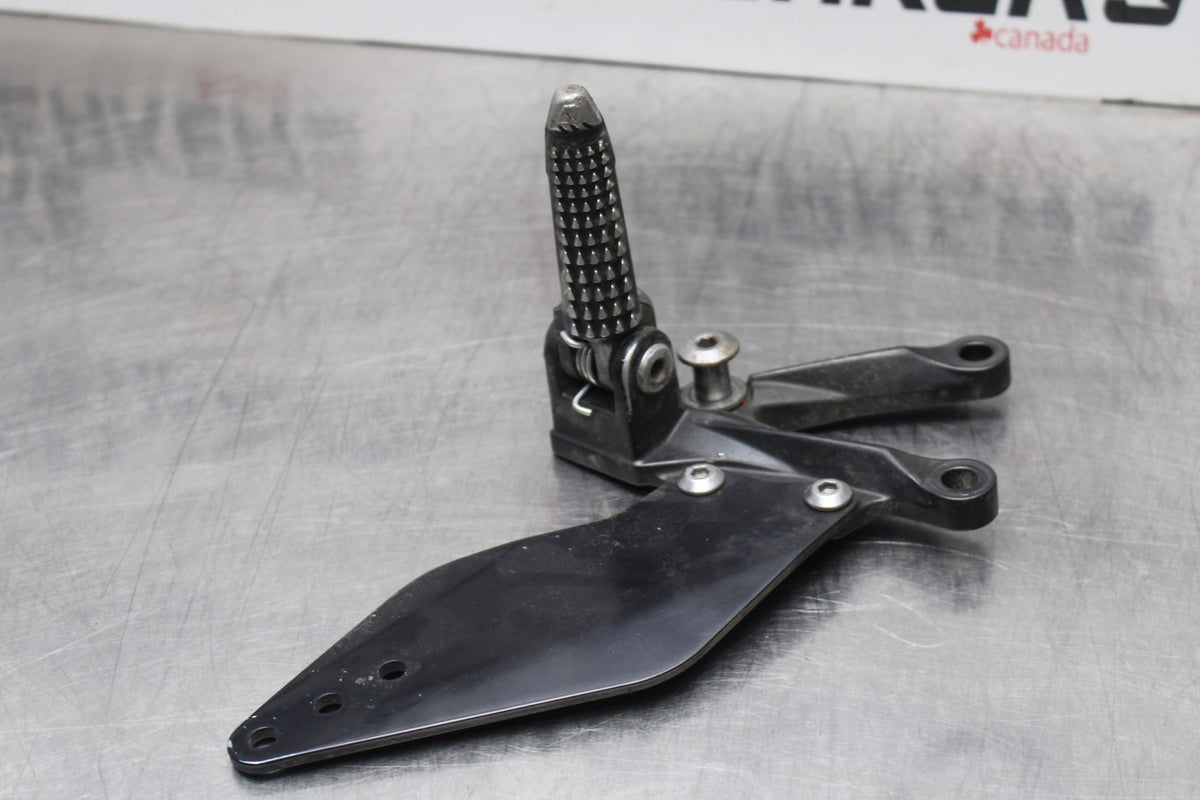08 KAWASAKI NINJA ZX10R LEFT REARSET REAR SET DRIVER FOOT PEG REST STOP BB201
