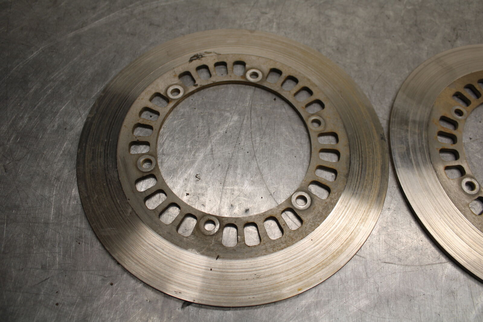 1984 Yamaha Virago 1000 FRONT LEFT RIGHT BRAKE ROTORS DISCS BB117
