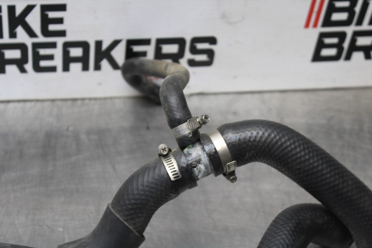 13-18 KAWASAKI NINJA ZX6R RADIATOR HOSES COOLANT WATER PIPES HOSE KIT SET BB915