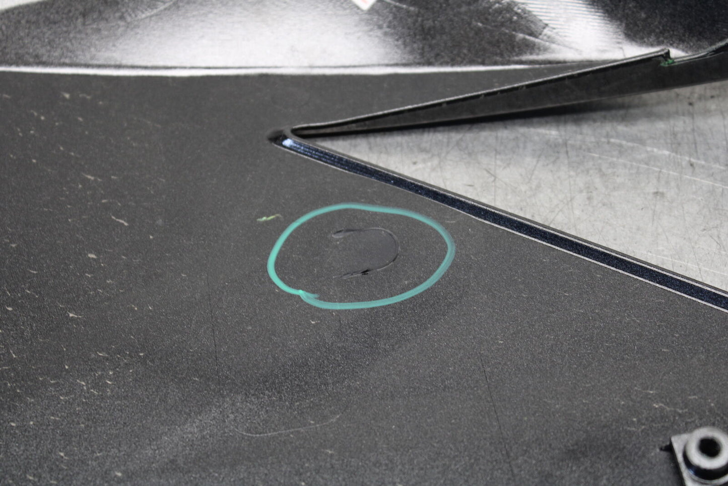 18-23 KAWASAKI NINJA 400 RIGHT LOWER MID UPPER SIDE FAIRING COWL  BB679