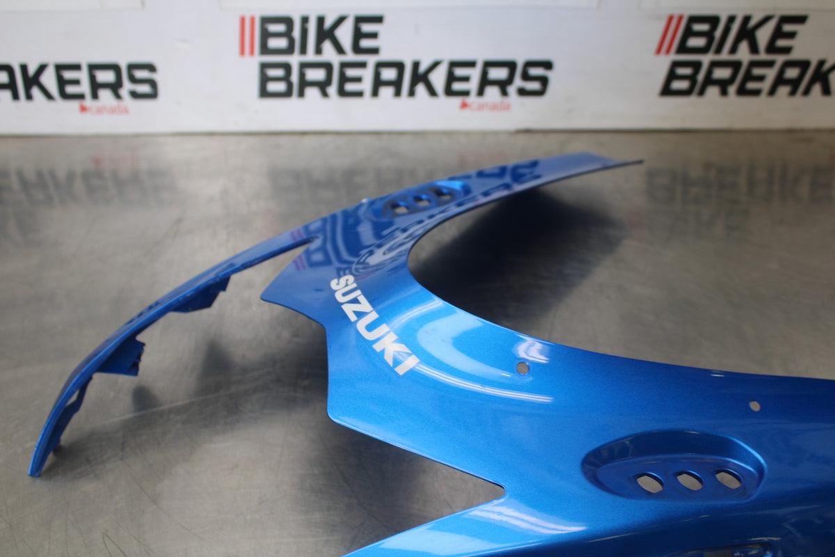 11-26 SUZUKI GSXR750 FRONT UPPER NOSE FAIRING COWL SHROUD BB900