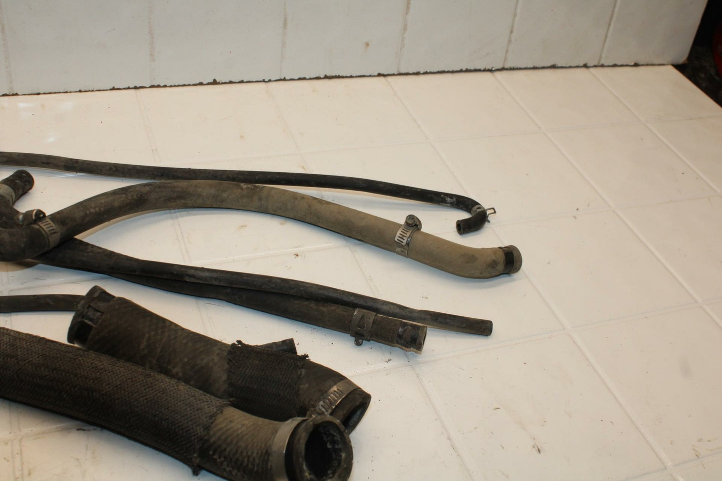 01-02 SUZUKI GSXR750 RADIATOR HOSES ENGINE COOLANT WATER PIPES HOSE KIT BB402