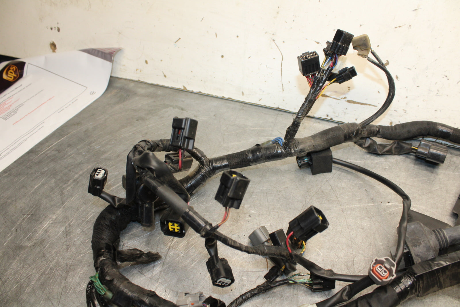 13-18 KAWASAKI NINJA ZX6R MAIN ENGINE WIRING HARNESS WIRE LOOM 26031-1548 BB682