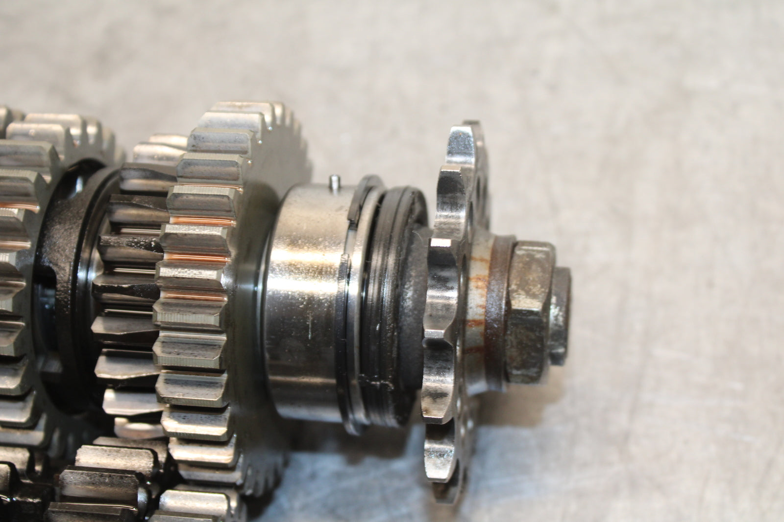06 YAMAHA YZF R6 ENGINE MOTOR TRANSMISSION TRANNY GEARS BB716