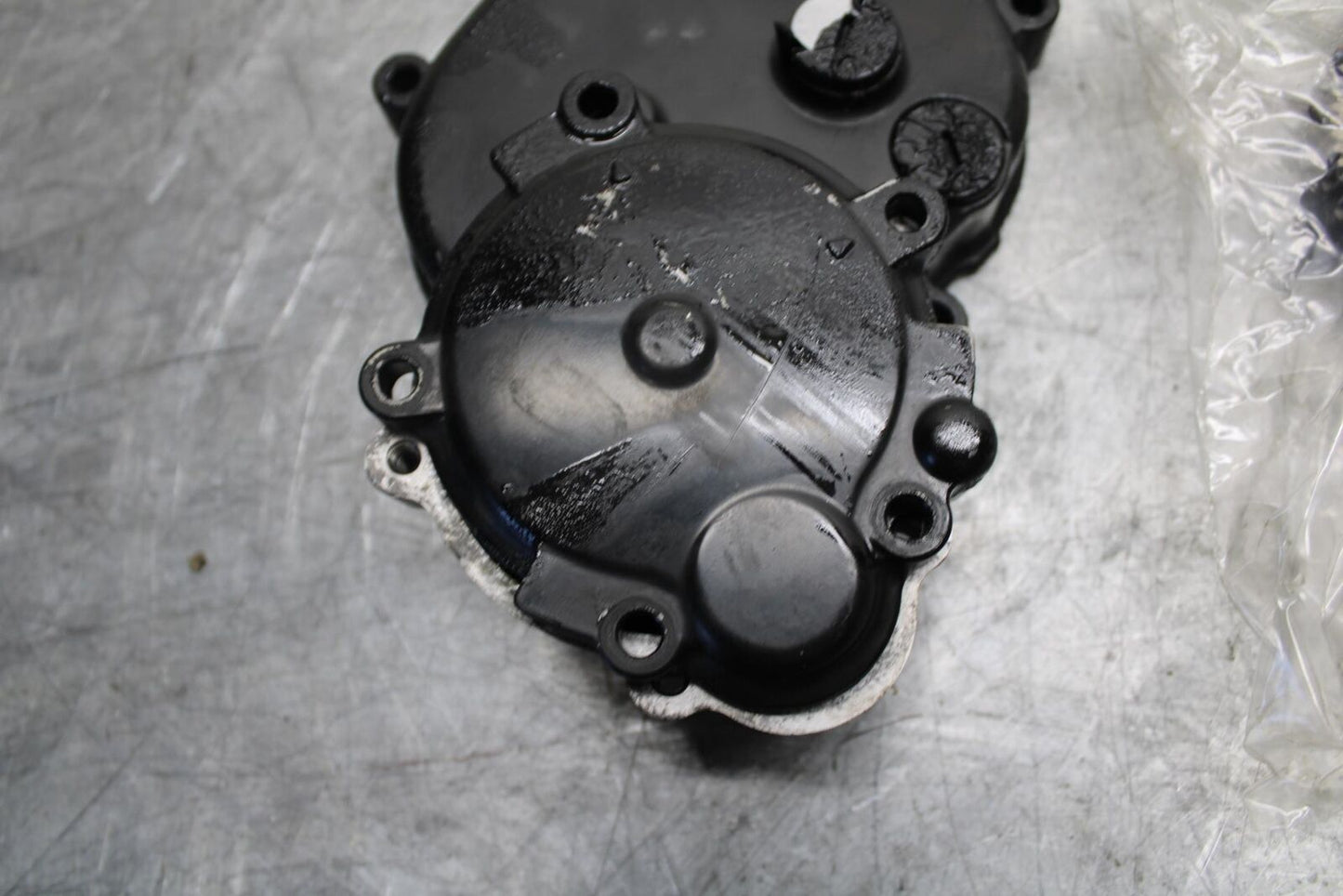 2007 Kawasaki Ninja ZX6R ZX600P STATER GEAR COVER CASE BB47