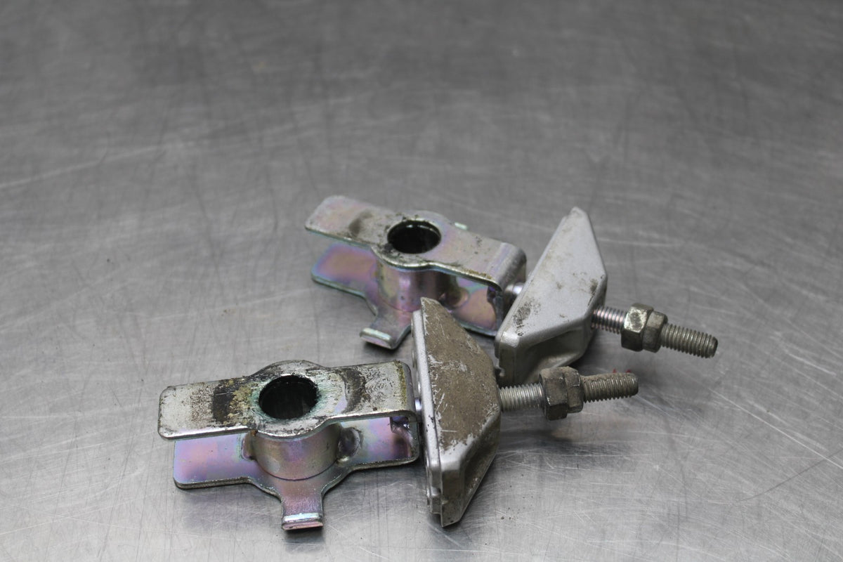 18 HONDA CB500F SWINGARM CHAIN TENSIONER ADJUSTMENT BRACKETS  BB861