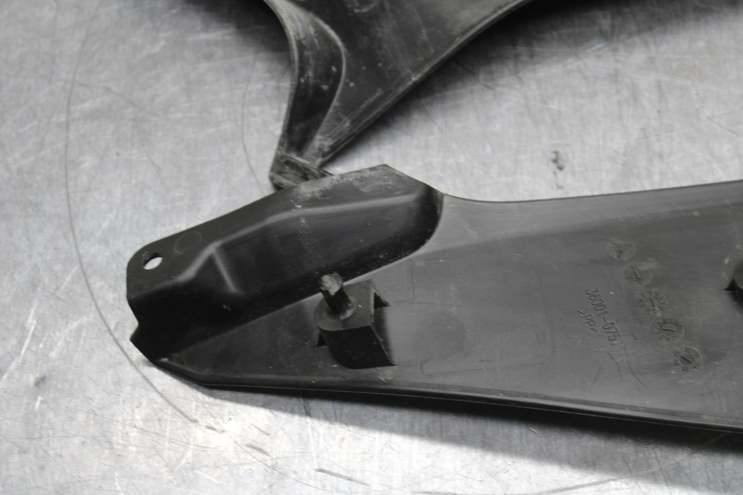 24 KAWASAKI NINJA 500 ABS RIGHT LEFT SIDE SEAT PANELS TRIMS COWLS FAIRINGS BB744