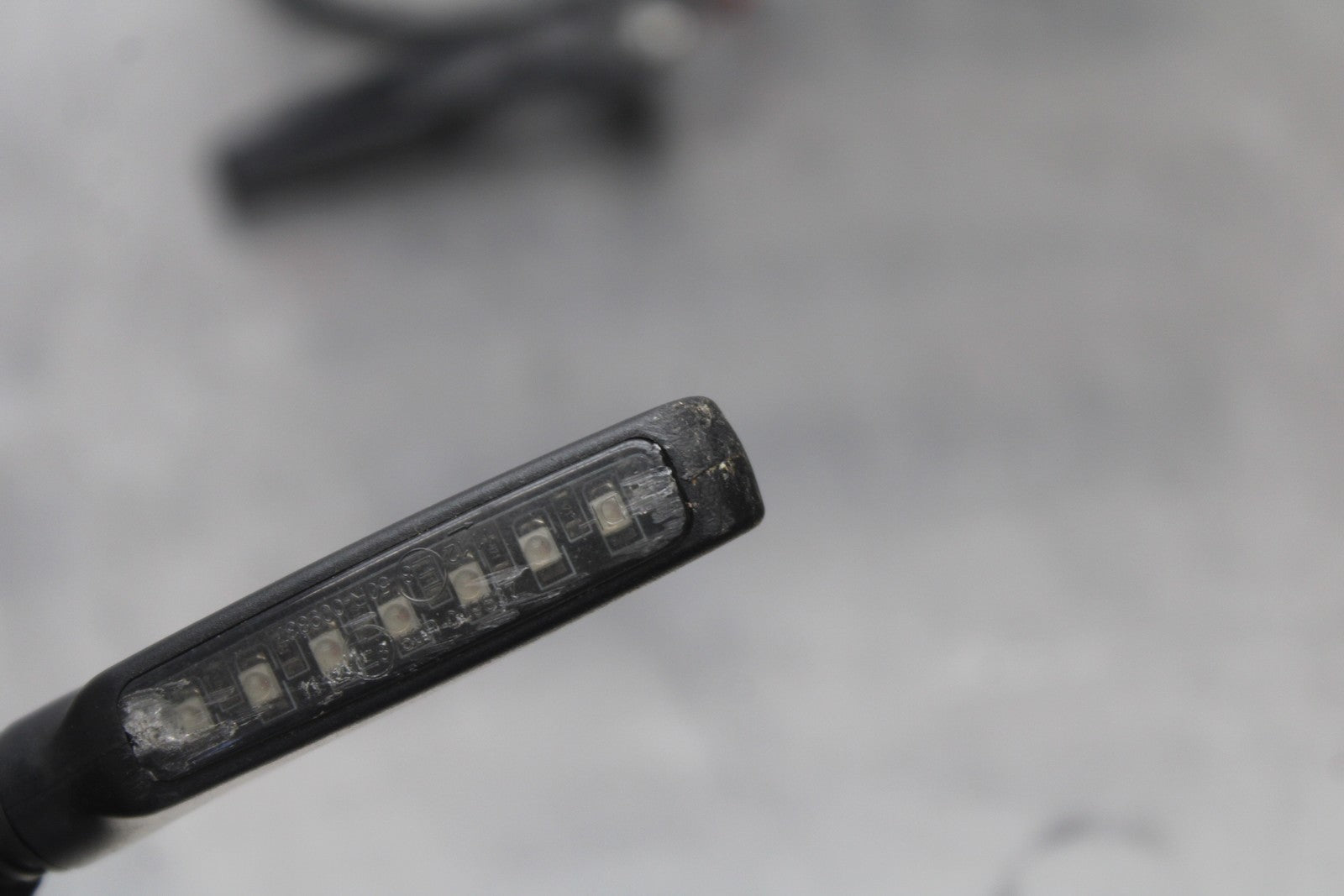 23-24 YAMAHA MT-07 FRONT LEFT RIGHT TURN SIGNALS LIGHT INDICATORS BB194
