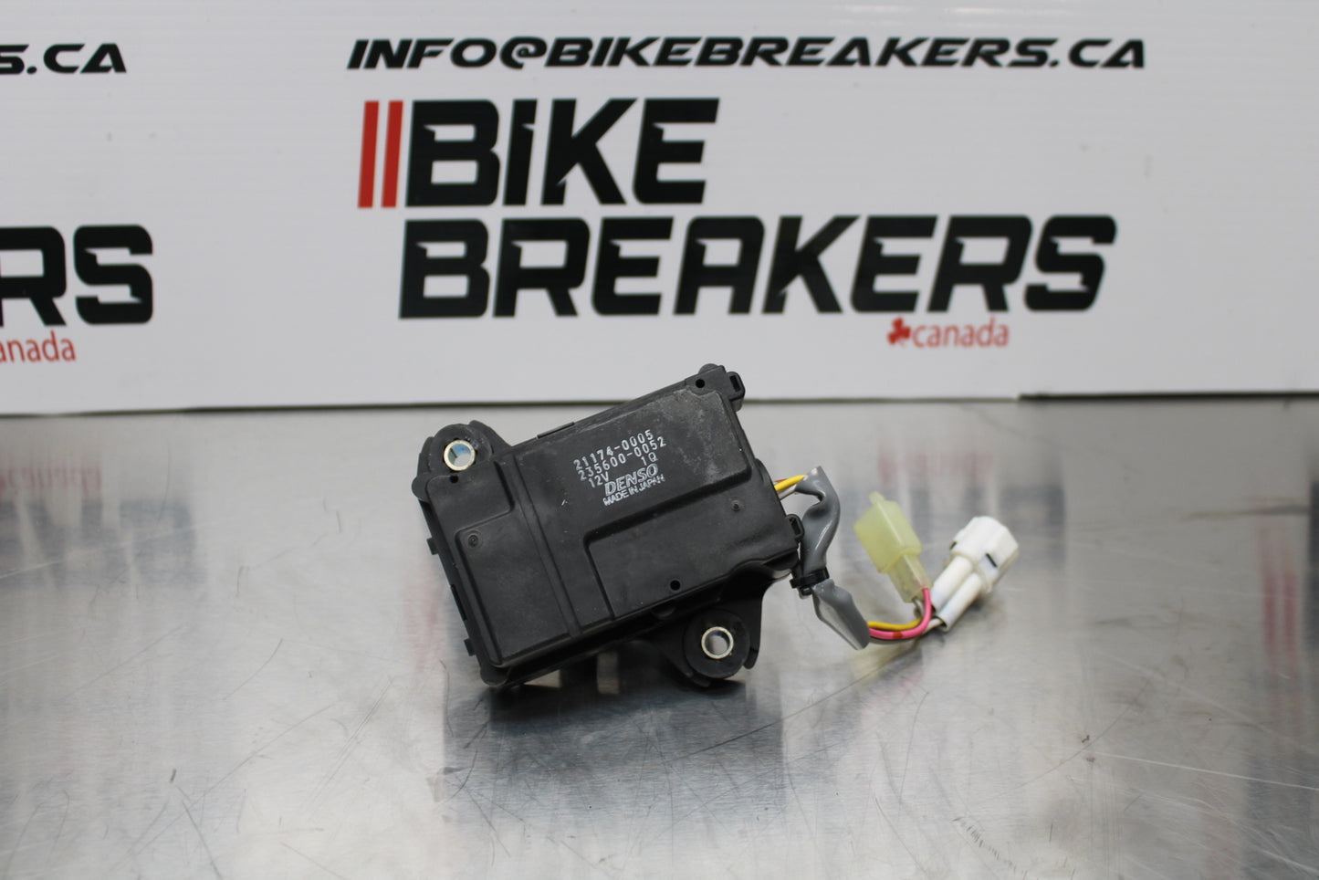 13-17 KAWASAKI NINJA ZX6R ZX636 ABS EXHAUST VALVE SERVO MOTOR BB143