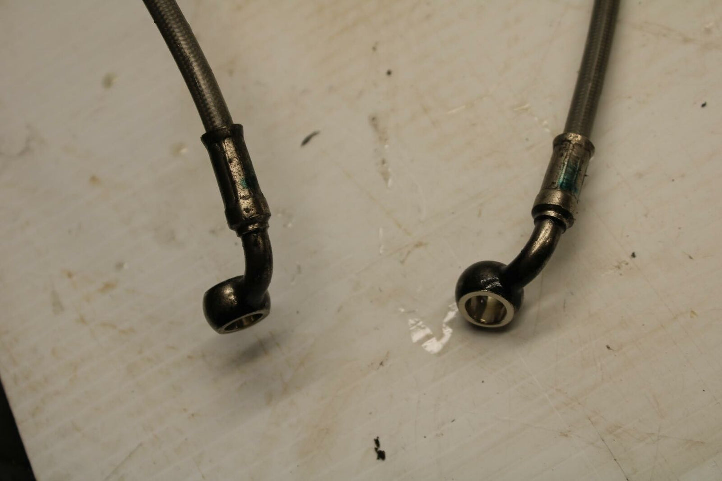 07-16 TRIUMPH STREET TRIPLE FRONT REAR BACK ABS HOSE SET LINES HOSES BB356