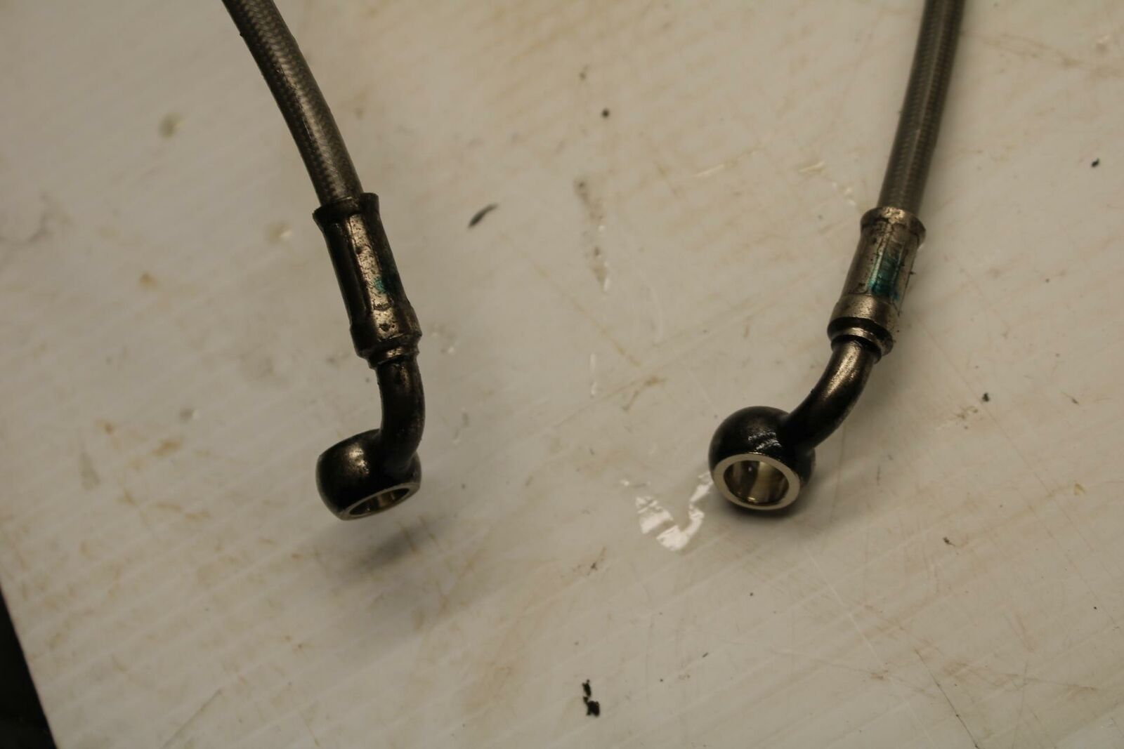 07-16 TRIUMPH STREET TRIPLE FRONT REAR BACK ABS HOSE SET LINES HOSES BB356