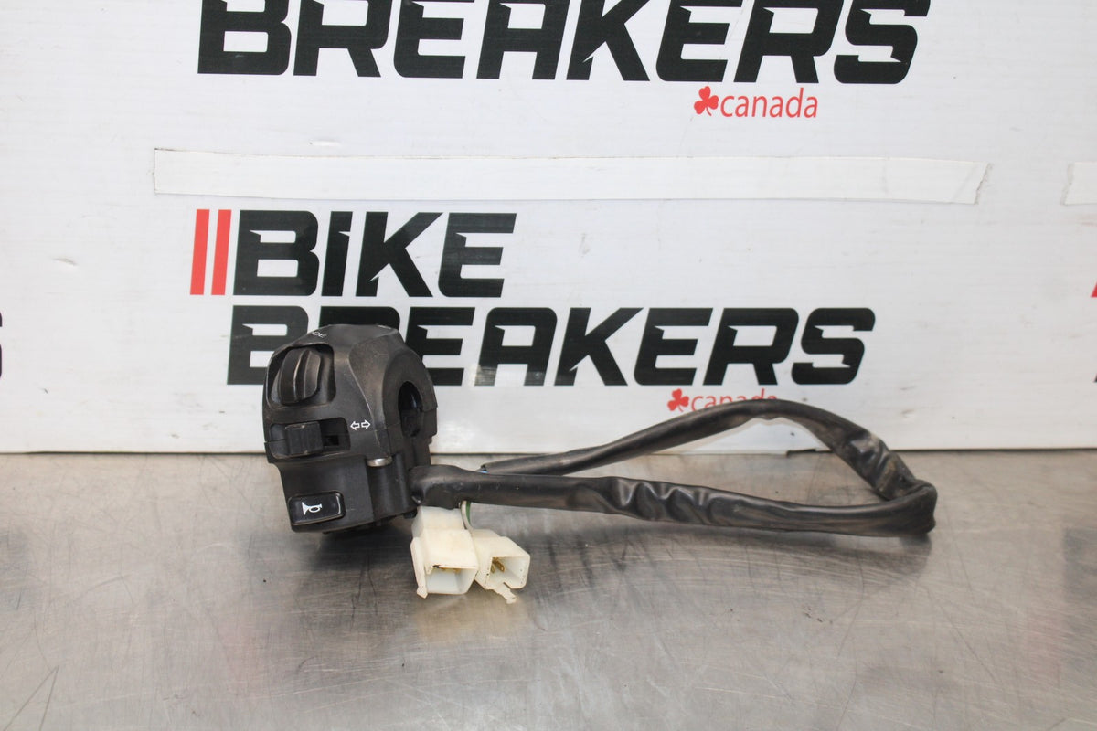 15 APRILIA RSV4 FACTORY APRC ABS LEFT CLIP ON HANDLE HORN SIGNALS SWITCH BB901