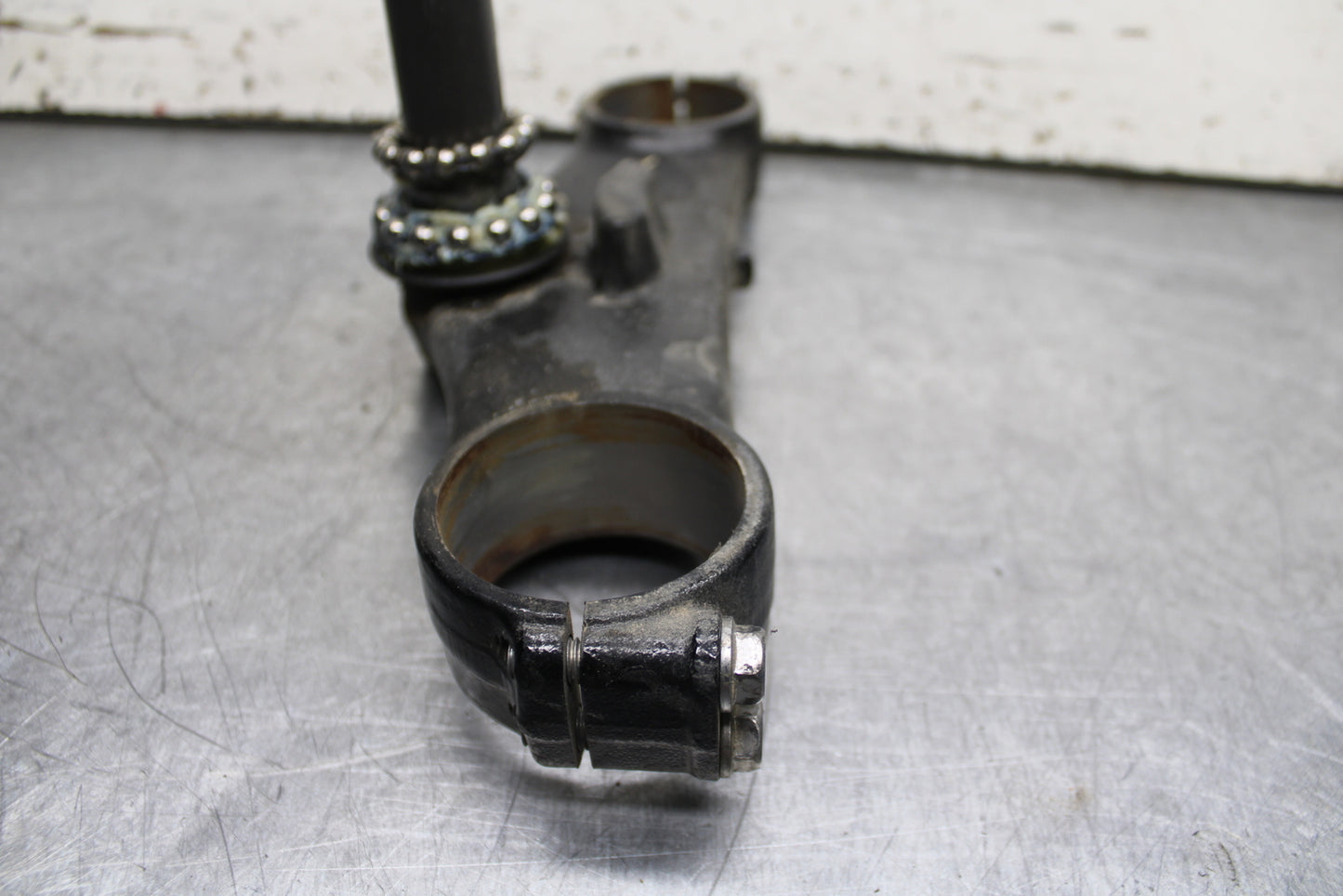 14 HONDA CTX1300A FRONT FORKS CLAMP LOWER TRIPLE TREE STEM BB732