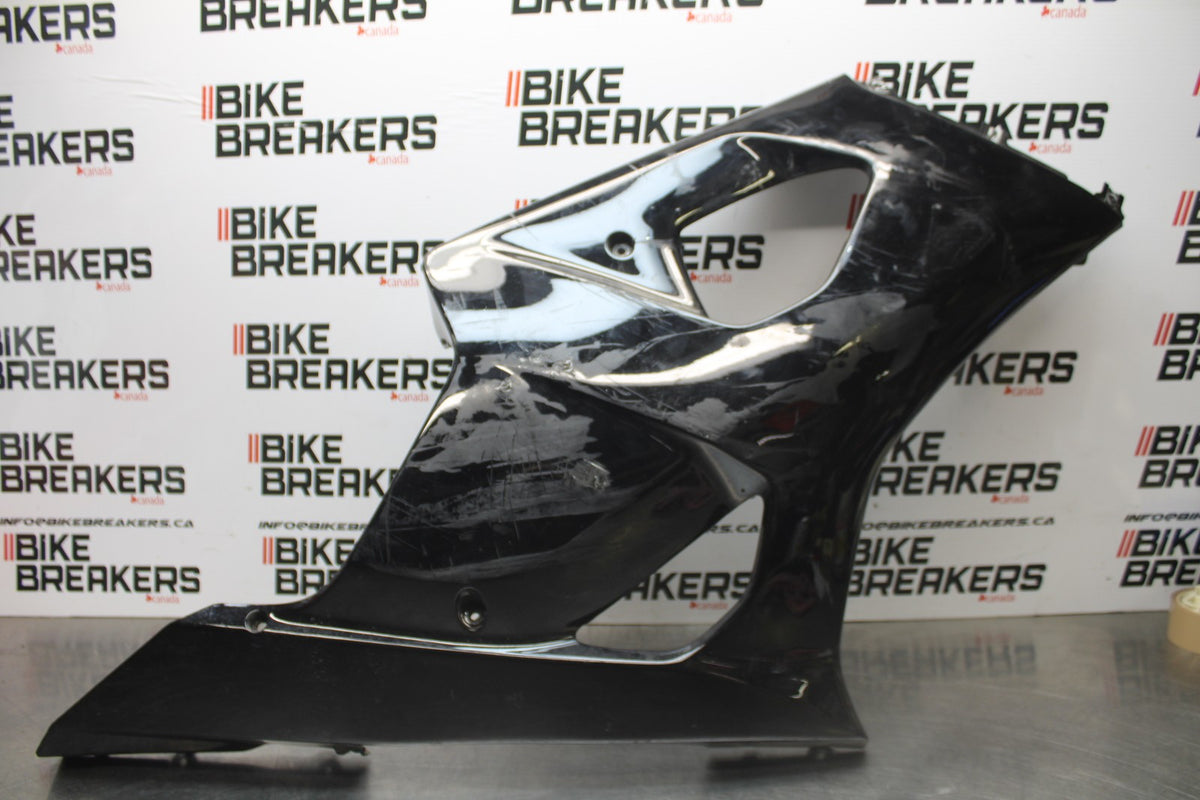 03-04 SUZUKI GSXR1000 RIGHT LOWER MID UPPER SIDE FAIRING COWL BB459