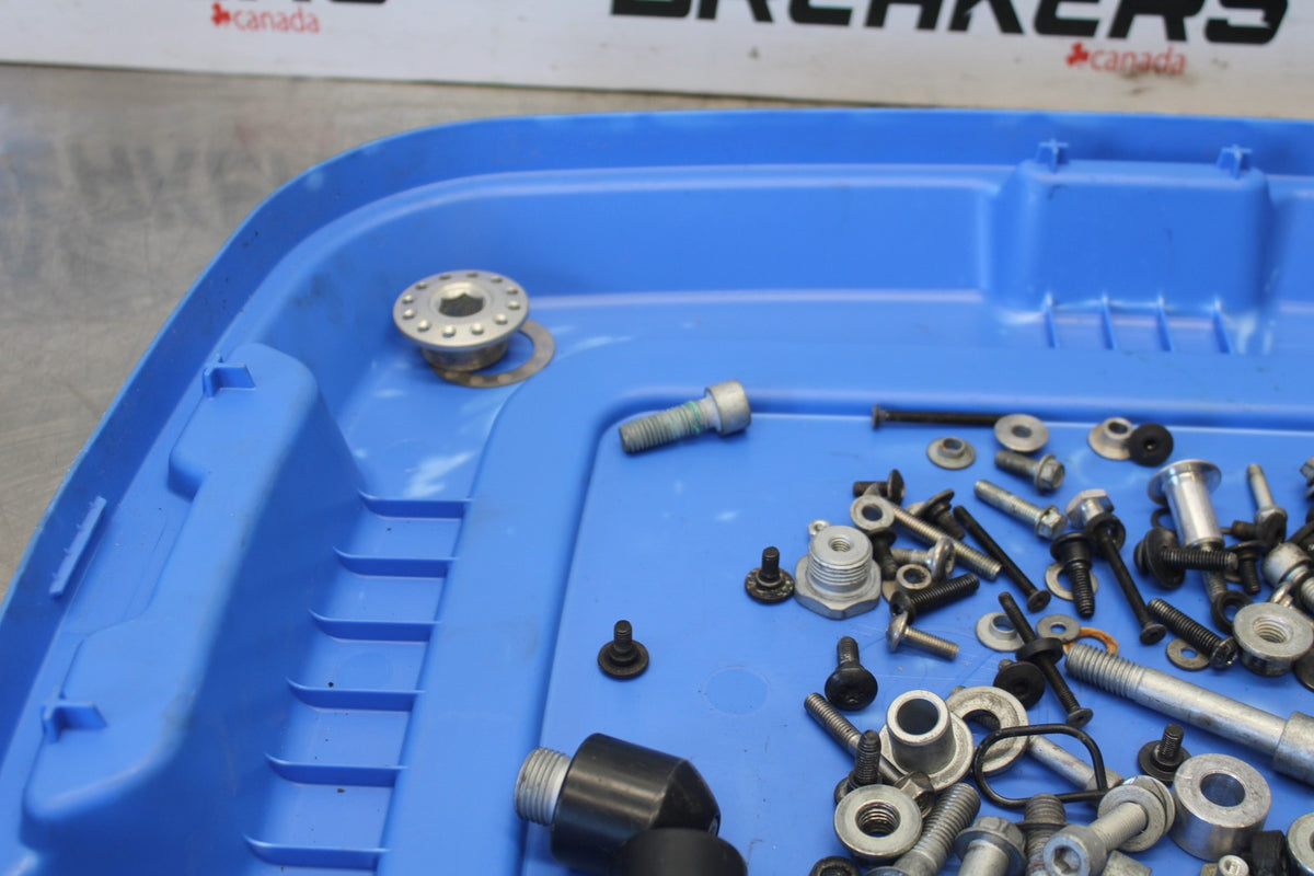 24 APRILIA TUONO V4 1100 FACTORY ABS MOUNTING BOLTS HARDWARE SCREWS BB887