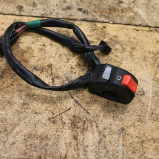 13-18 KAWASAKI NINJA ZX6R RIGHT CLIP ON HANDLE KILL OFF START SWITCH SWITCHES BB