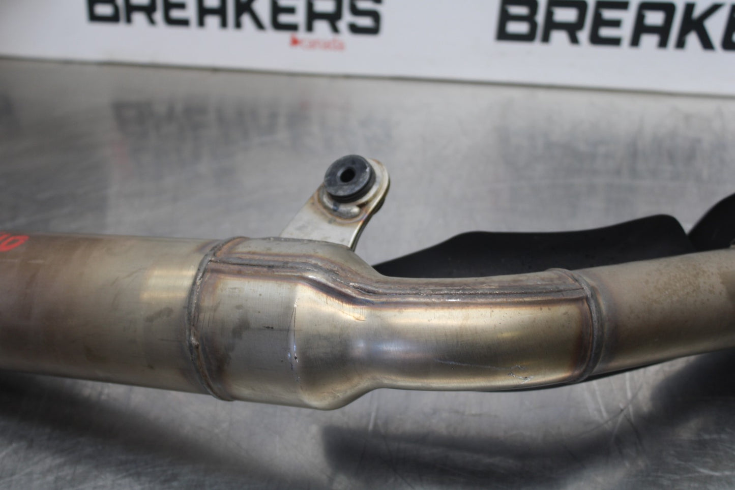 24-25 KAWASAKI NINJA ZX4R FULL EXHAUST SYSTEM HEADERS PIPE MUFFLER BB610