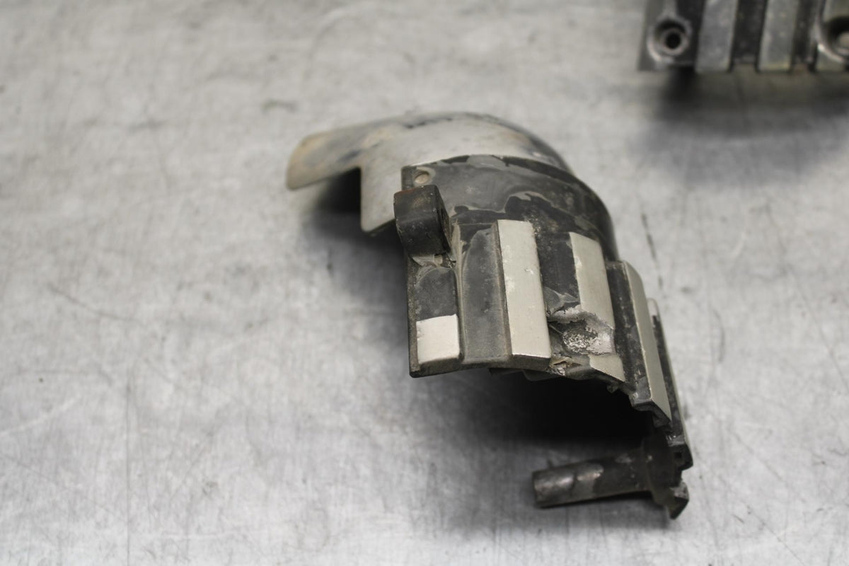 1998 Yamaha Vmax 1200 VMX1200 REAR CYLINDER(S) EXHAUST SHROUD COVER BB620