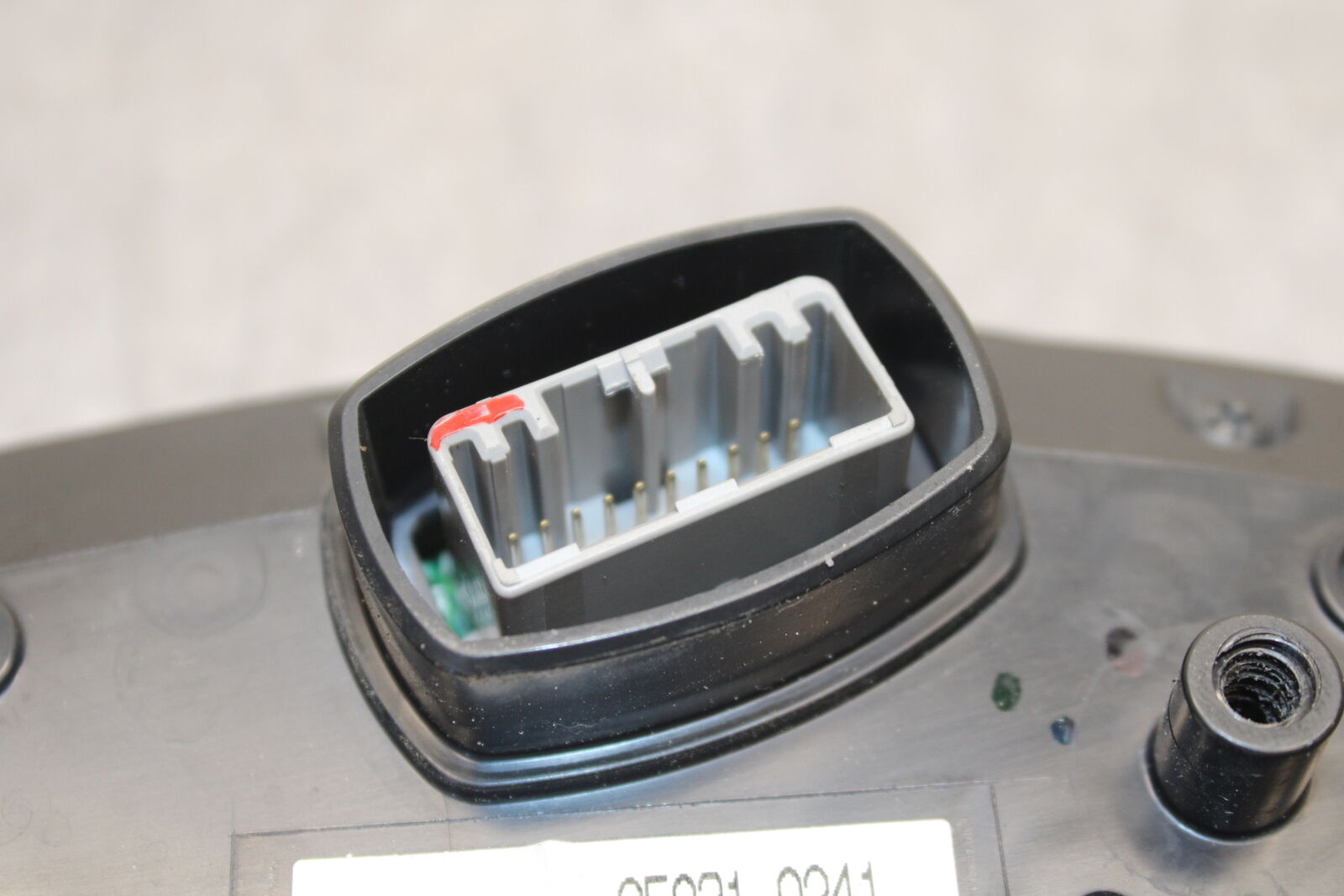 09-12 KAWASAKI NINJA ZX6R SPEEDO TACH GAUGES DISPLAY CLUSTER SPEEDOMETER BB698