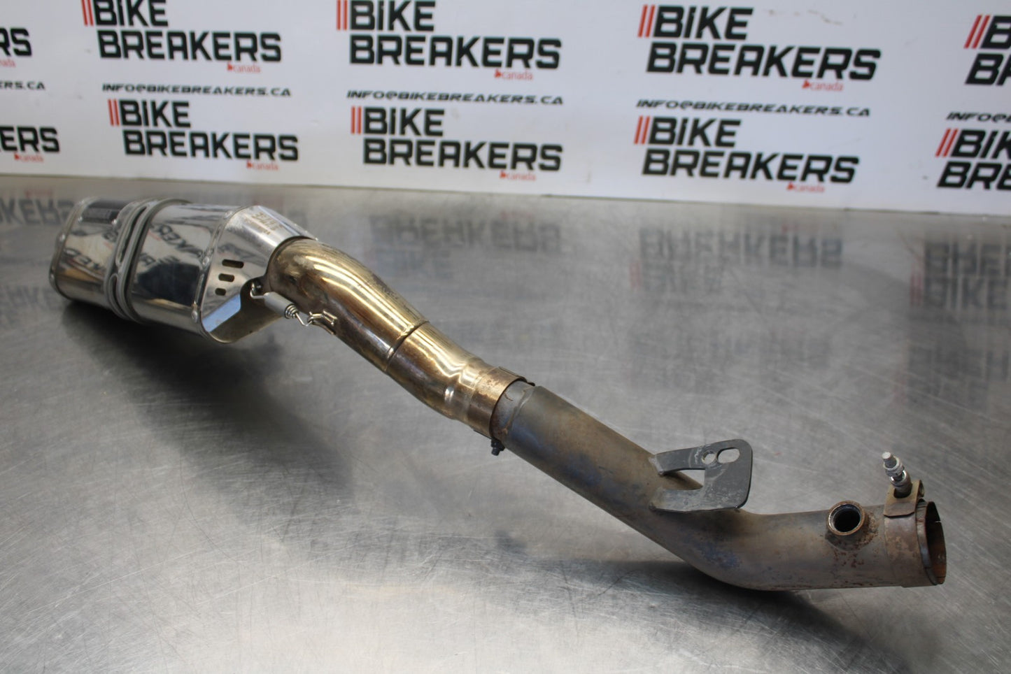 08-10 SUZUKI GSXR 600 YOSHIMURA EXHAUST PIPE MUFFLER SLIP ON CAN SILENCER BB202