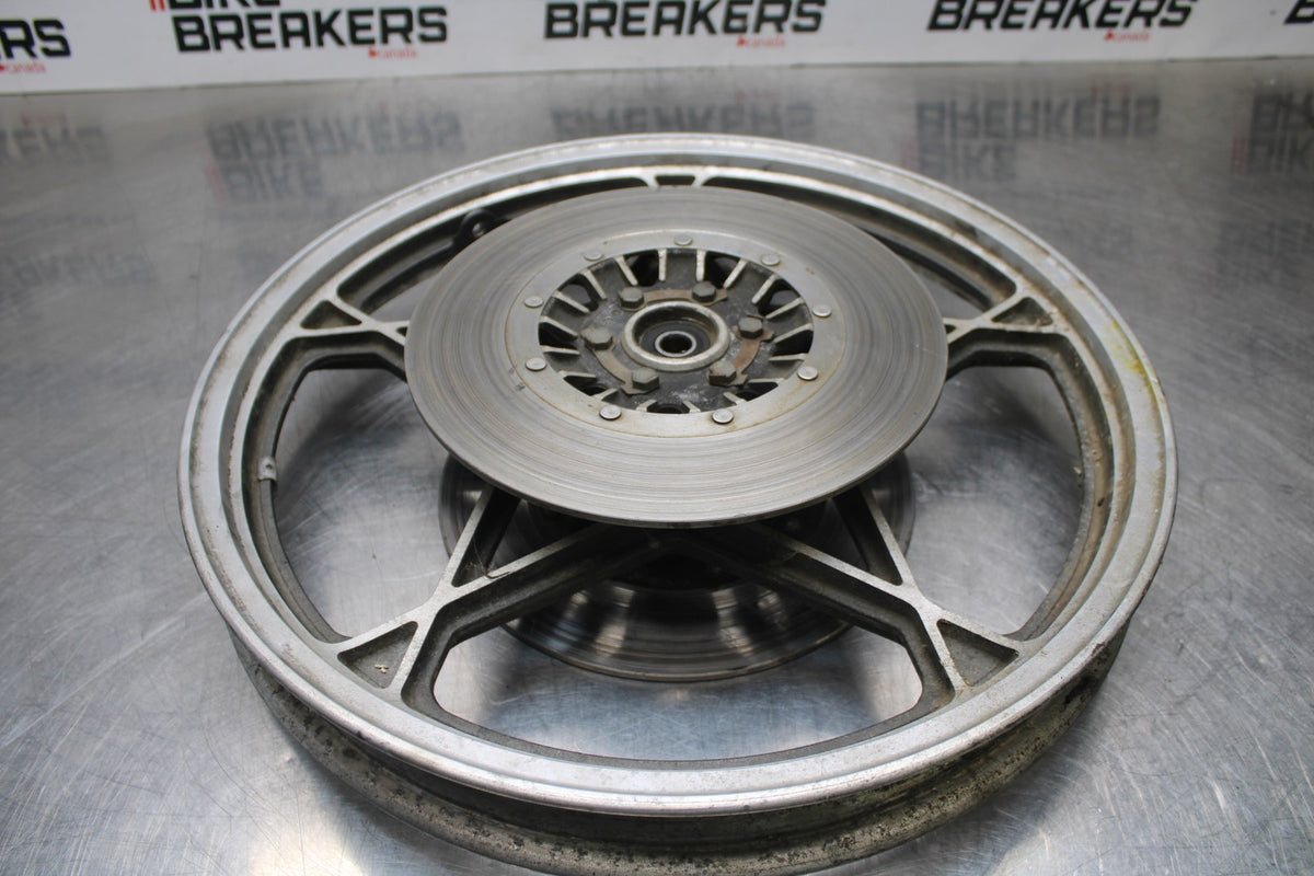 78-79 SUZUKI GS1000 FRONT WHEEL FRONT RIM & ROTORS BB787