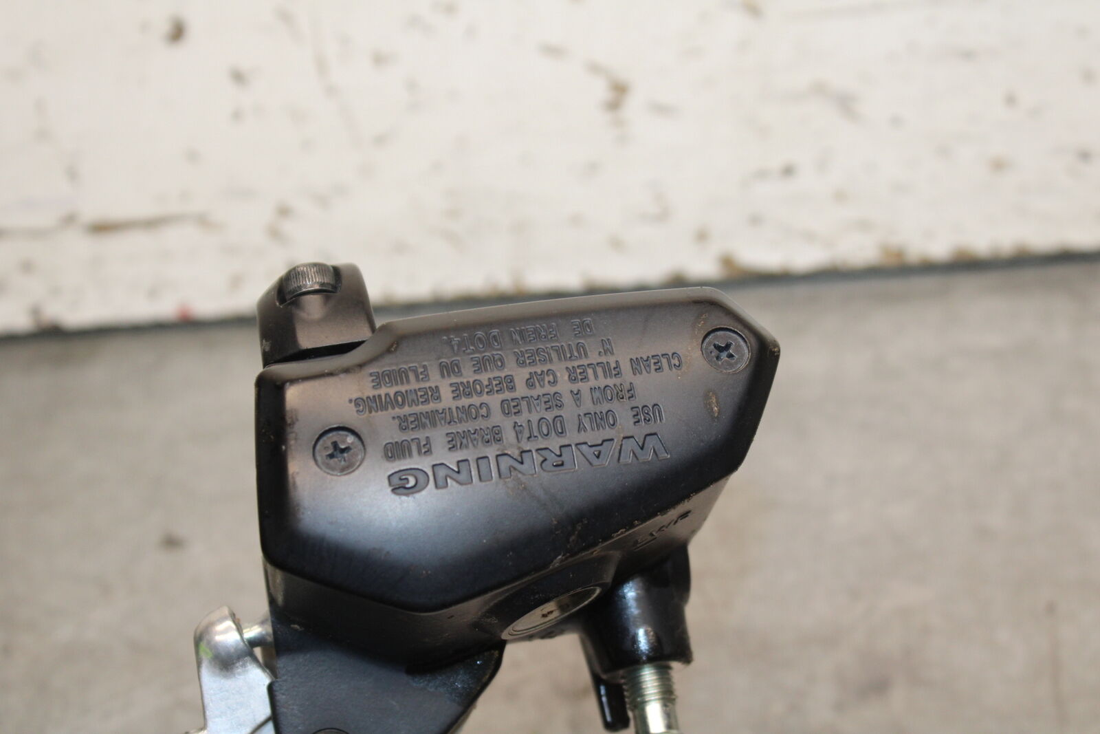 14-15 KAWASAKI NINJA 650 EX650F ABS FRONT BRAKE MASTER CYLINDER w/ LEVER BB741