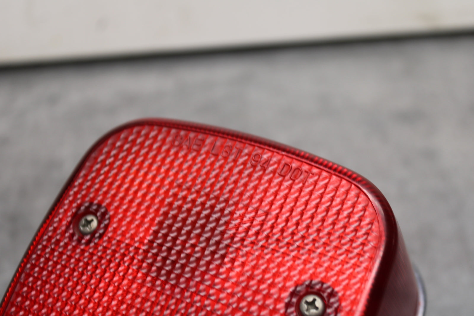 06-07 YAMAHA V STAR 1100 TAILLIGHT REAR TAIL BRAKE LIGHT BB124